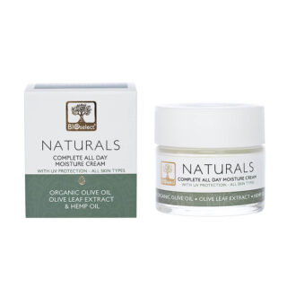 Bioselect Κρέμα Ημέρας με Έλαιο Κάνναβης & Αντηλιακή UV Προστασία – 50ml