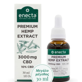 Enecta 10% CBD Έλαιο Κάνναβης (3000mg) – 30ml