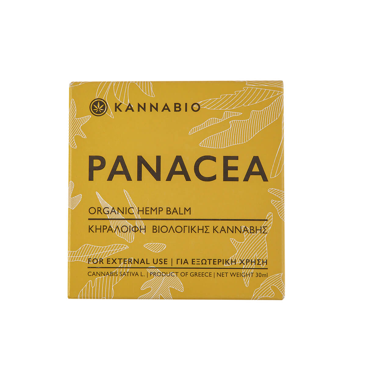 Κηραλοιφή Κάνναβης Kannabio | Panacea – 30ml