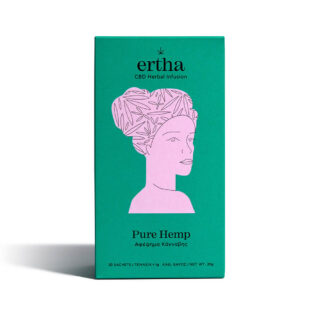 Ertha CBD Herbal Infusion Αφέψημα Τσάι Κάνναβης – 20τεμ.