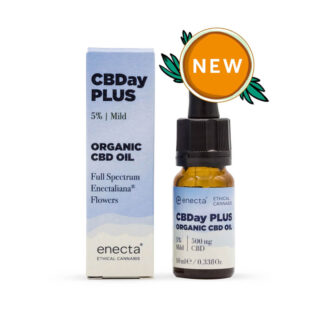 Enecta CBDay Plus Full Spectrum CBD Oil 5% Mild – 10ml