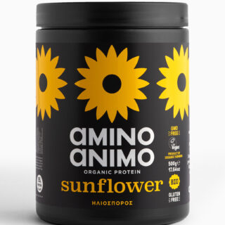 Σκόνη Πρωτεΐνης Ηλιόσπορου 500γρ