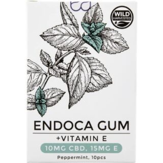 Τσίχλα με CBD Endoca 100mg | 10mg ανά τσίχλα – 10τεμ.