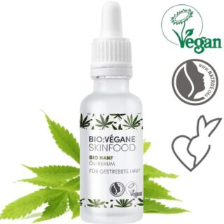 BIOVEGANE Σέρουμ Προσώπου με Κάνναβη
