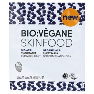 BIOVEGANE Organic Acai Sheet Mask