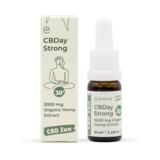Enecta CBDay Strong Πλήρους Φάσματος CBD Oil 30% – 10ml