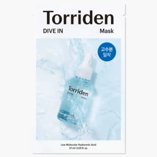 Torriden – DIVE-IN Low Molecule Hyaluronic Acid Mask 27ml - Μάσκα Προσώπου