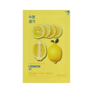 Holika Holika Pure Essence Mask Sheet Lemon-Μάσκα με εκχύλισμα Λεμόνι