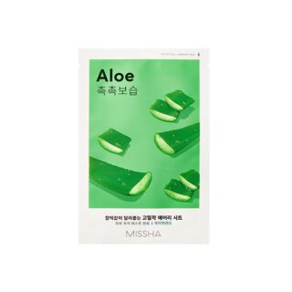 Missha Airy Fit Sheet Mask Aloe-Μάσκα Προσώπου με εκχύλισμα Aloe