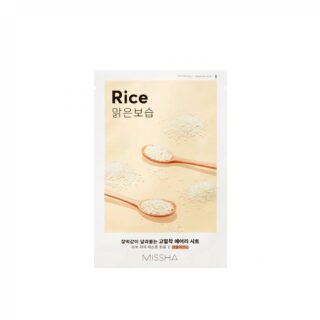 Missha Airy Fit Sheet Mask Rice-Μάσκα Προσώπου με εκχύλισμα ριζιού