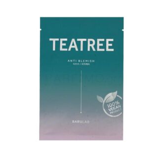 Barulab Tea Tree Sheet Mask Μάσκα Προσώπου για Λείανση
