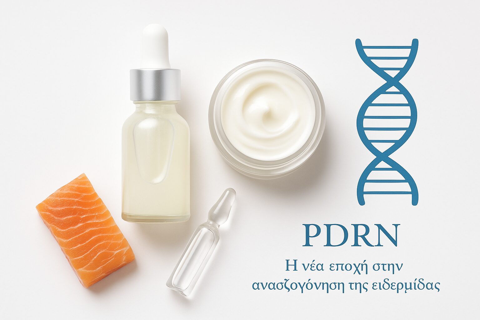 PDRN: Το μυστικό DNA του σολομού για αναζωογόνηση & αντιγήρανση της επιδερμίδας