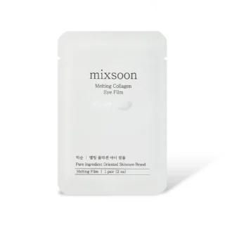 Mixsoon Melting Collagen Eye Film – Μάσκα‑Film Ματιών για Ενυδάτωση, Σύσφιξη & Λάμψη - 5 ζευγάρια